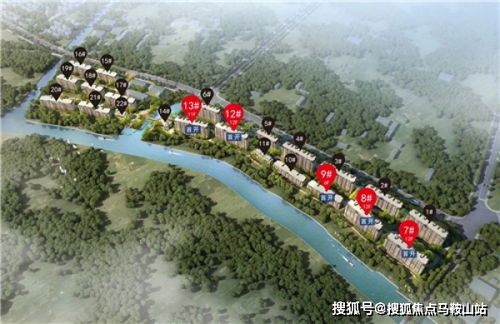 嘉善东鼎名人府邸 百米自然河流景观 全嘉善稀缺产品